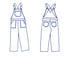 Atelier Jupe - Elsie Dungarees